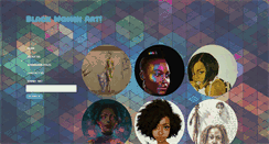 Desktop Screenshot of blkwomenart.com