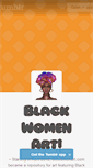 Mobile Screenshot of blkwomenart.com